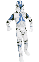 Star Wars Childs Clone Trooper Rex Costume 1 rub-882010L MAD Fancy Dress