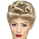 40s Vintage Wig Adult Blonde_1 sm-29608