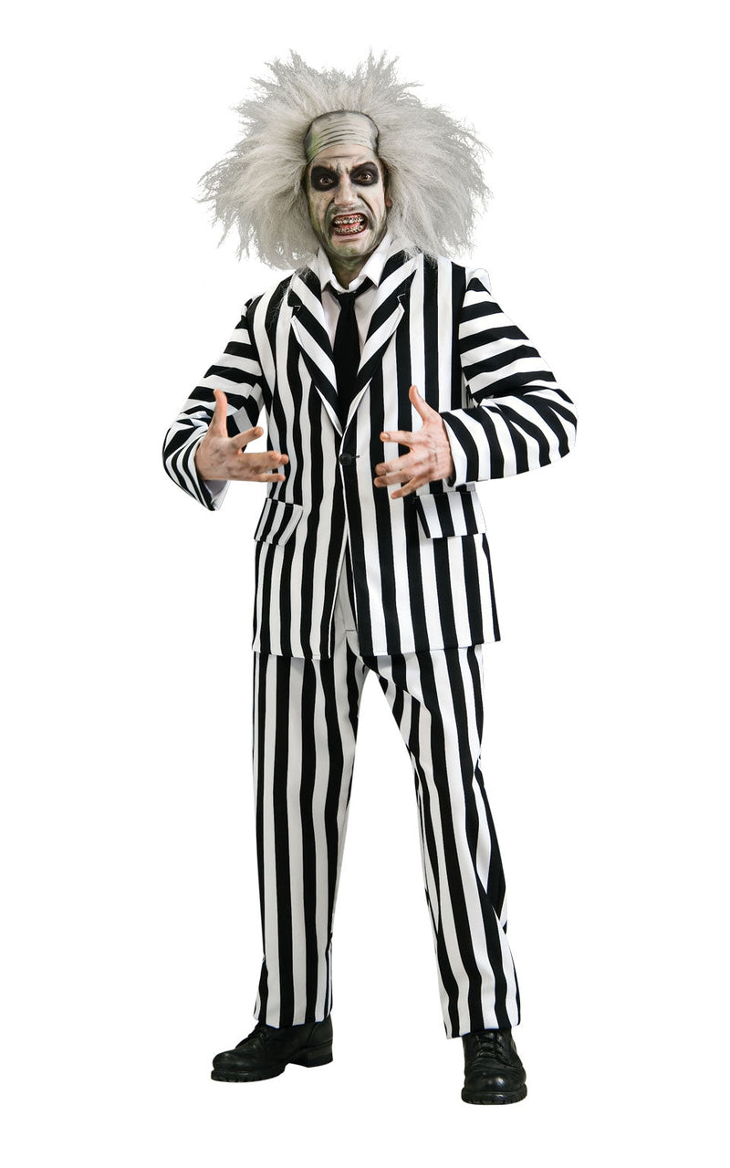Bettlejuice Collector's Edition Adult Mens White Beetlejuice Costume_1 rub-56216STD