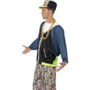 80s Hip Hop Costume Adult Blue_3
