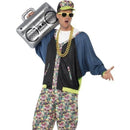 80s Hip Hop Costume Adult Blue_1 sm-43198