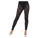 80s Lace Leggings Adult Black_2
