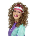 80s Light Up Visor Pink Adult_2