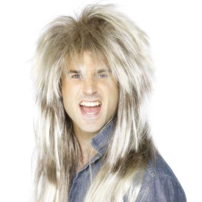 80s Mega Mullet Wig Adult Blonde 80s Mega Mullet Wig Adult Blonde