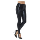 80s Metallic Disco Leggings Adult Black_2 sm-48106l
