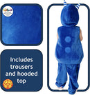 Oddbods Pogo Costume for Kids Blue Jumpsuit