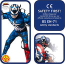 Venomized Captain America Kids Costume with Mask