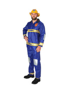 Fireman Costume Mens Firefighter Overalls