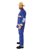 Fireman Costume Mens Firefighter Overalls