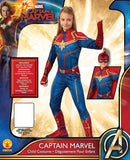 Captain Marvel Hero Costume Suit