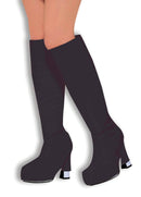 Womens Go Boot Tops Black Costume Accessories Female Halloween_1 BA313