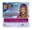 Womens Sequin Headband Pink Costume Accessories Female Halloween_1 BA592