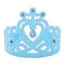 Womens Heart Tiara Blue With Gems Costume Accessories Female Halloween_1 BA594