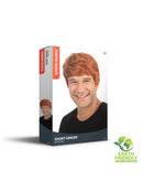 Male Wig Short Ginger Hair