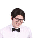 Nerd Wig 1950s Geek Centre Parting