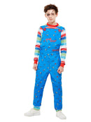Chucky Costume Child Blue Dungarees and Top