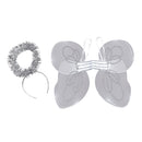 Girls Angel Kit Wings & Halo Childrens Costume Female Halloween_3