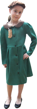 Evacuee Girl Medium Childrens Costume Female 7- 9 Years_1 CC950