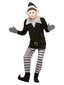 Elves Behavin Badly Bad Elf Costume Adult Grey Black
