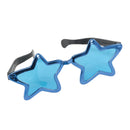 Jumbo Metallic Star Sunglasses General Jokes Unisex_2