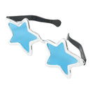 Jumbo Metallic Star Sunglasses General Jokes Unisex_3