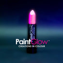 Womens UV Lipstick Neon Pink Make Up Female Halloween Costume_1 MU279