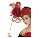 Baroque Fantasy Eyemask Adult Red_2