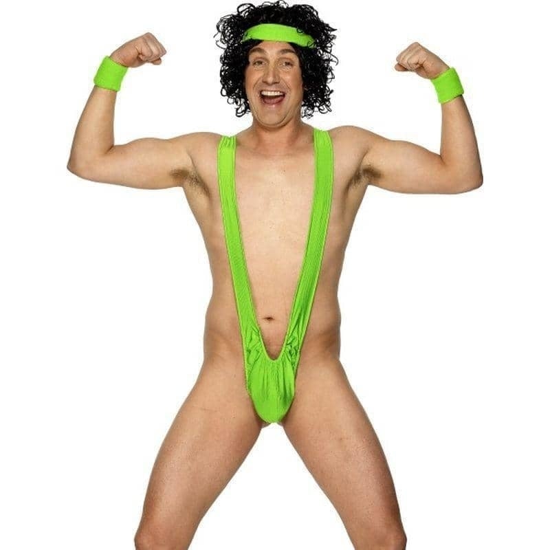 Borat Mankini Adult Green Borat Mankini Adult Green
