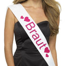Braut Sash Adult White_1 sm-44981