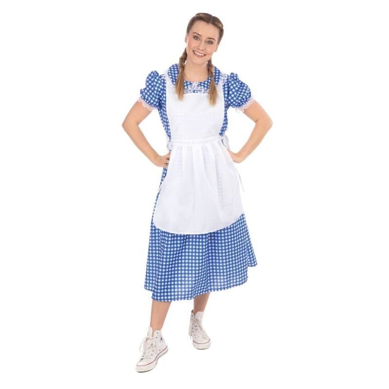 Country Girl Adult Dorothy Dress and Apron Costume