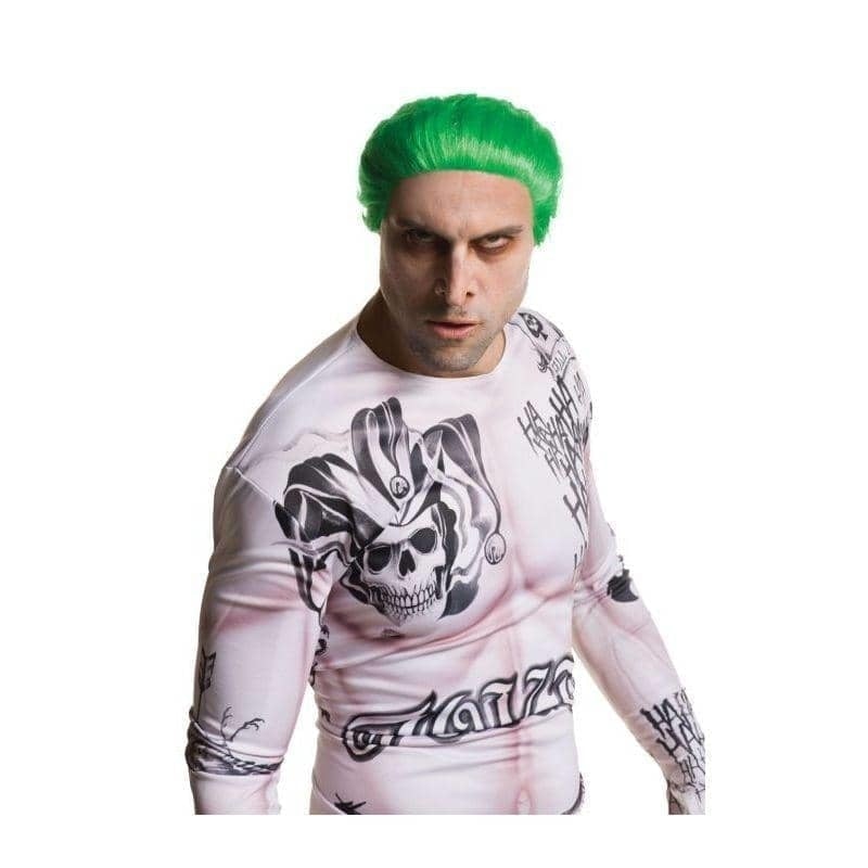 Joker Green Wig Mens Suicide Squad Jared Leto