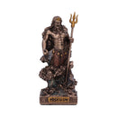 Poseidon God of the Sea Mini Bronze Figurine 8.5cm