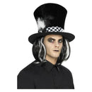 Dark Tea Party Top Hat Adult Black_2