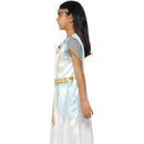Deluxe Cleopatra Girl Costume Kids White Blue_6