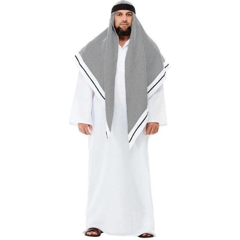 Fake Sheikh Deluxe Costume Adult White