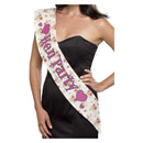 Deluxe Vintage Hen Party Sash Adult Pink_2