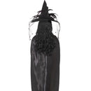 Deluxe Witch Cape Adult Black_2