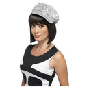 Disco Sequin Hat Adult Silver_2