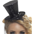 Fever Mini Top Hat On Headband Adult Black_1 sm-32927