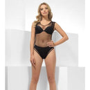 Fishnet High Leg Bodysuit Adult Black_1 sm-48710