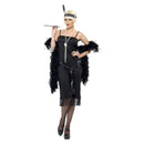 Flapper Costume Adult Black_5