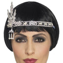Flapper Jewel Headband Adult Silver_1 sm-44667
