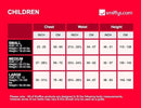 Hooded Cape Kids Red_4