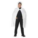 Hooded Cape Kids White_2