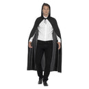 Hooded Vampire Cape Adult Black_2