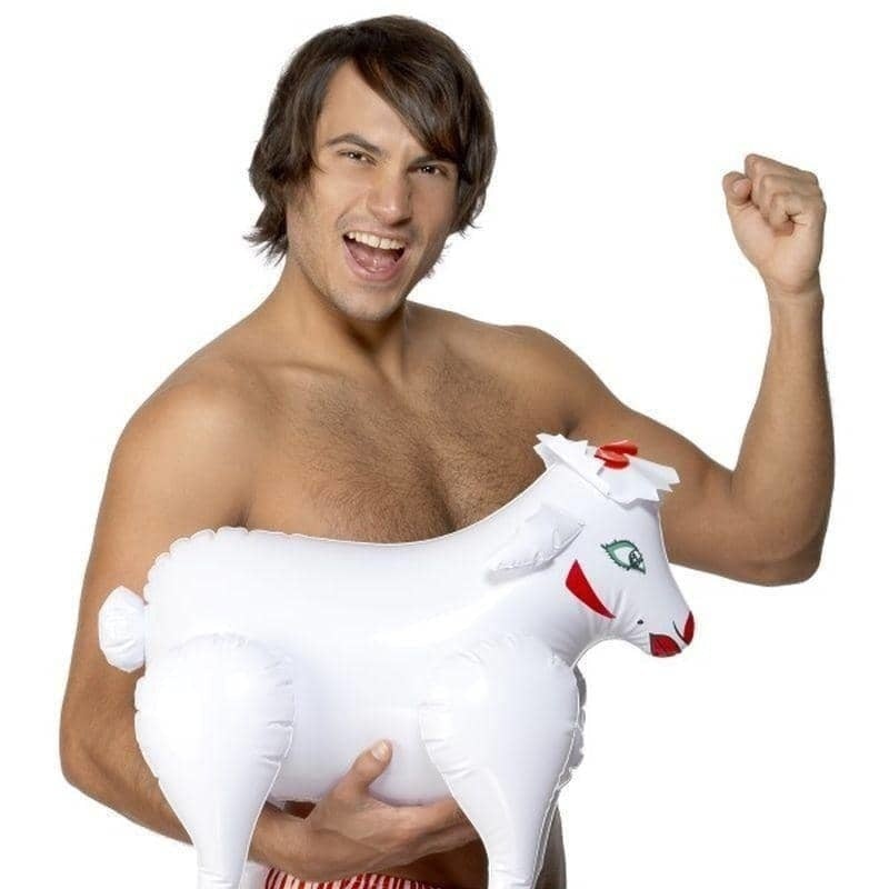 Inflatable Sheep Bonking Baa Adult White 45cm Inflatable Sheep Bonking Baa Adult White 45cm