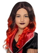 Kids Witch Wig Child Black Red_1 sm-49126
