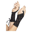 Lace Glovettes Adult Black_2