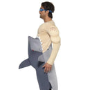 Man Eating Shark Costume Adult Grey Nude_3