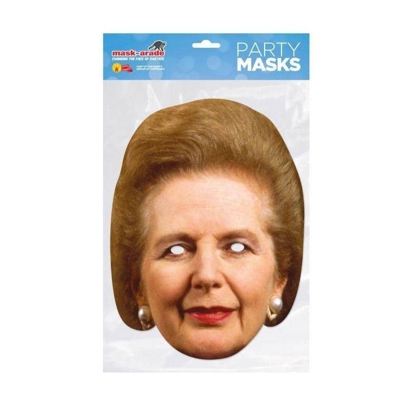 Margaret Thatcher Celebrity Face Mask Margaret Thatcher Celebrity Face Mask